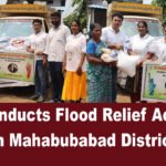 TDF Conducts Flood Relief Activities in Mahabubabad District