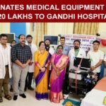 TDF Donates Medical Equipment Worth ₹20 Lakhs to Gandhi Hospital